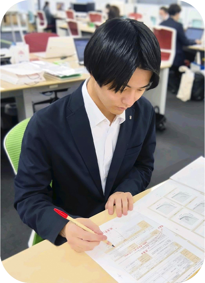 K.Nさんの働いているイメージ